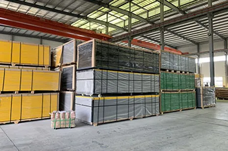 FRP fiberglass grating production quality control factory manufacturing inspection